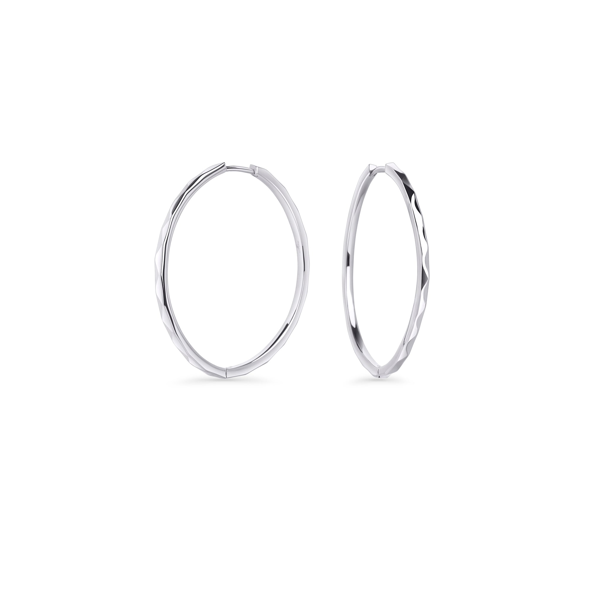 Jade Large Huggie Earrings