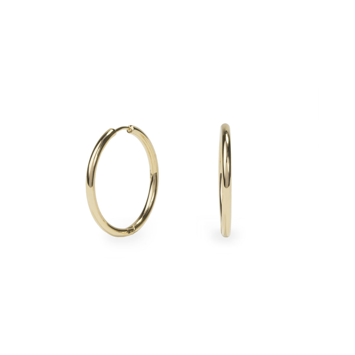 Lot De 20 Bélières Dorées 11x8 Mm - Trou 5 Mm - Pour Colliers Et Bracelets - Neuf Sans Plomb