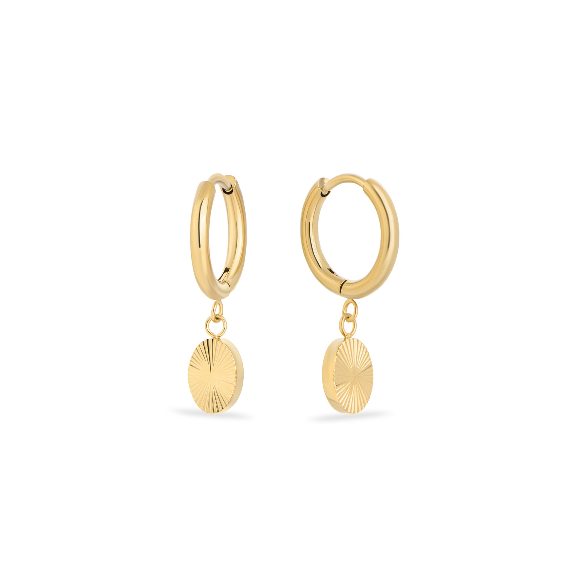 Soleilo Huggie Earrings