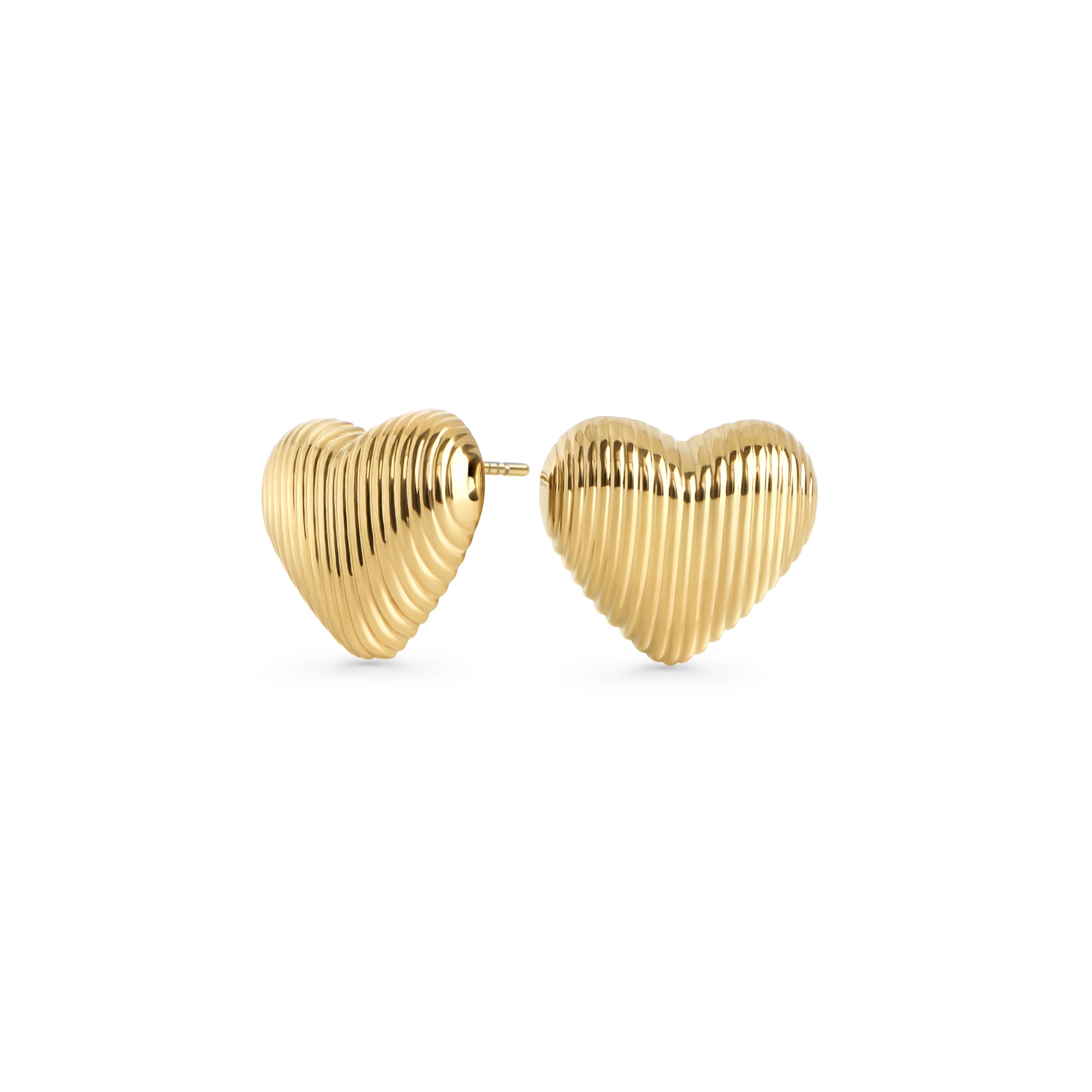 Stud Earrings Boxing Day Jewellery Sales Heart Stud Earrings Begin