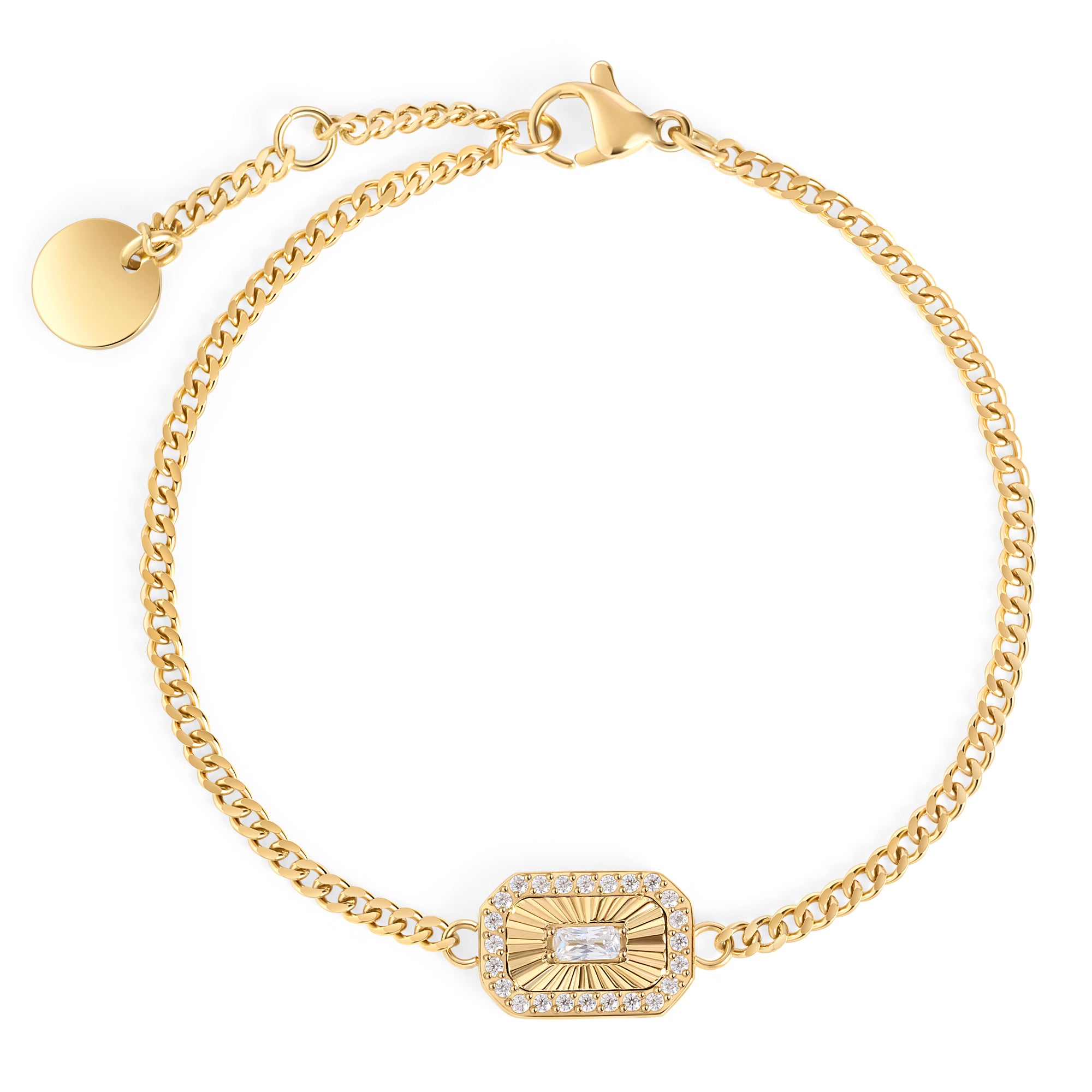 Gold Stone Refined Bracelet | Hypoallergenic | MIAJWL