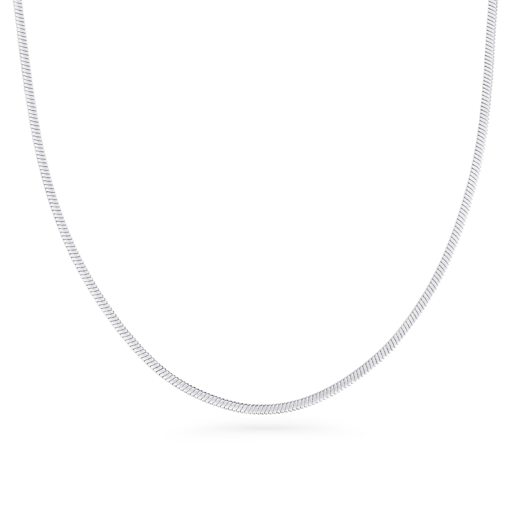 18'' Classic Flat Neck Chain | Allergy Free Stainless Steel | MIA