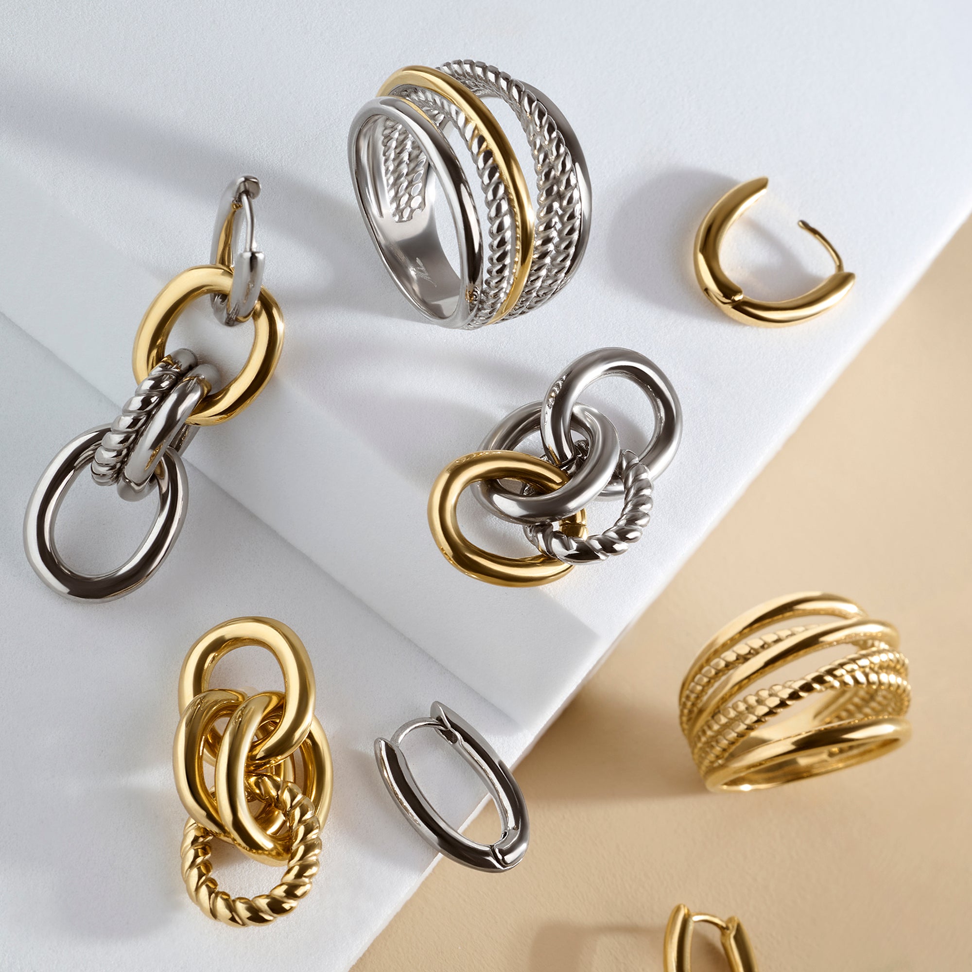 Boucles pendantes Cala