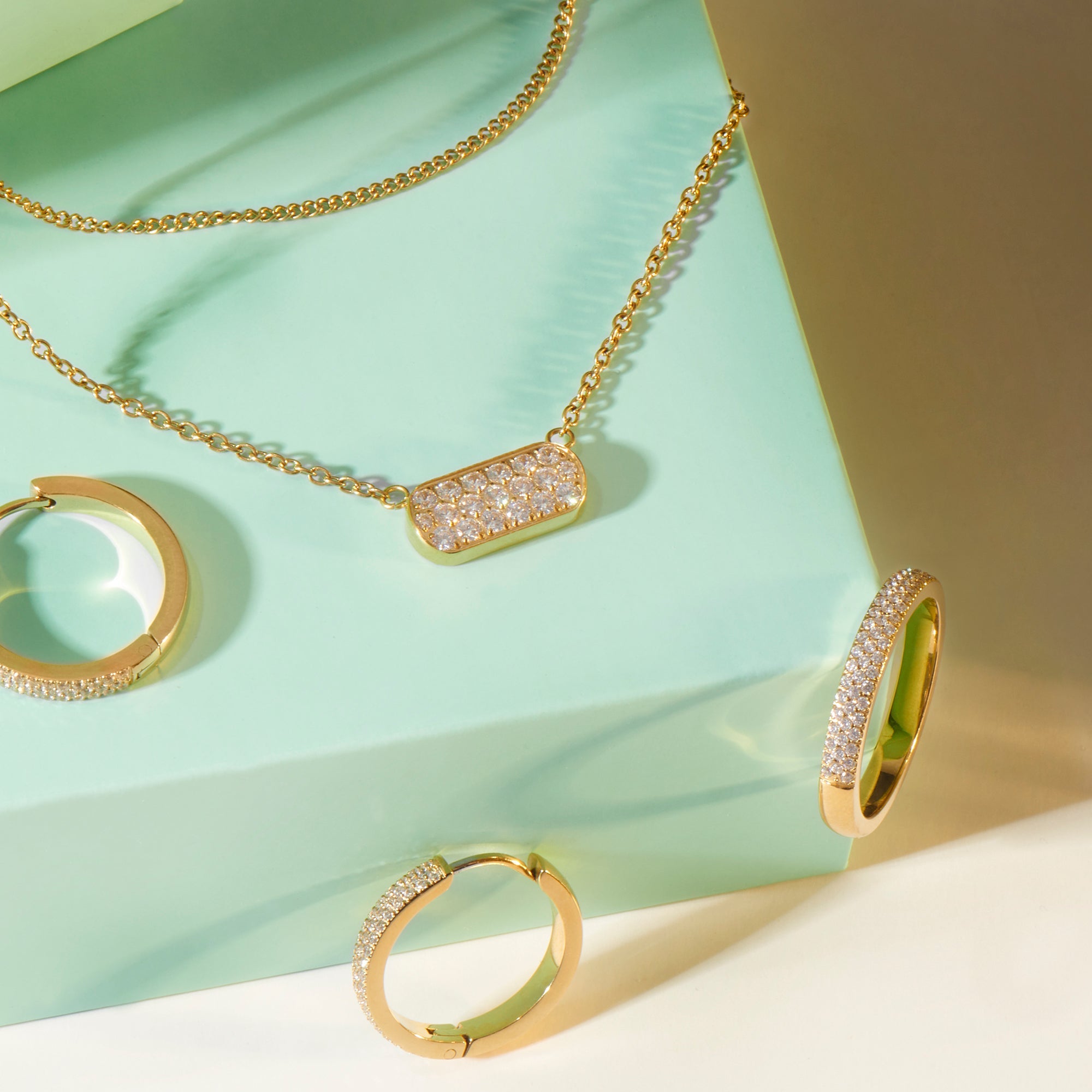 Boucles dormeuses Vesta