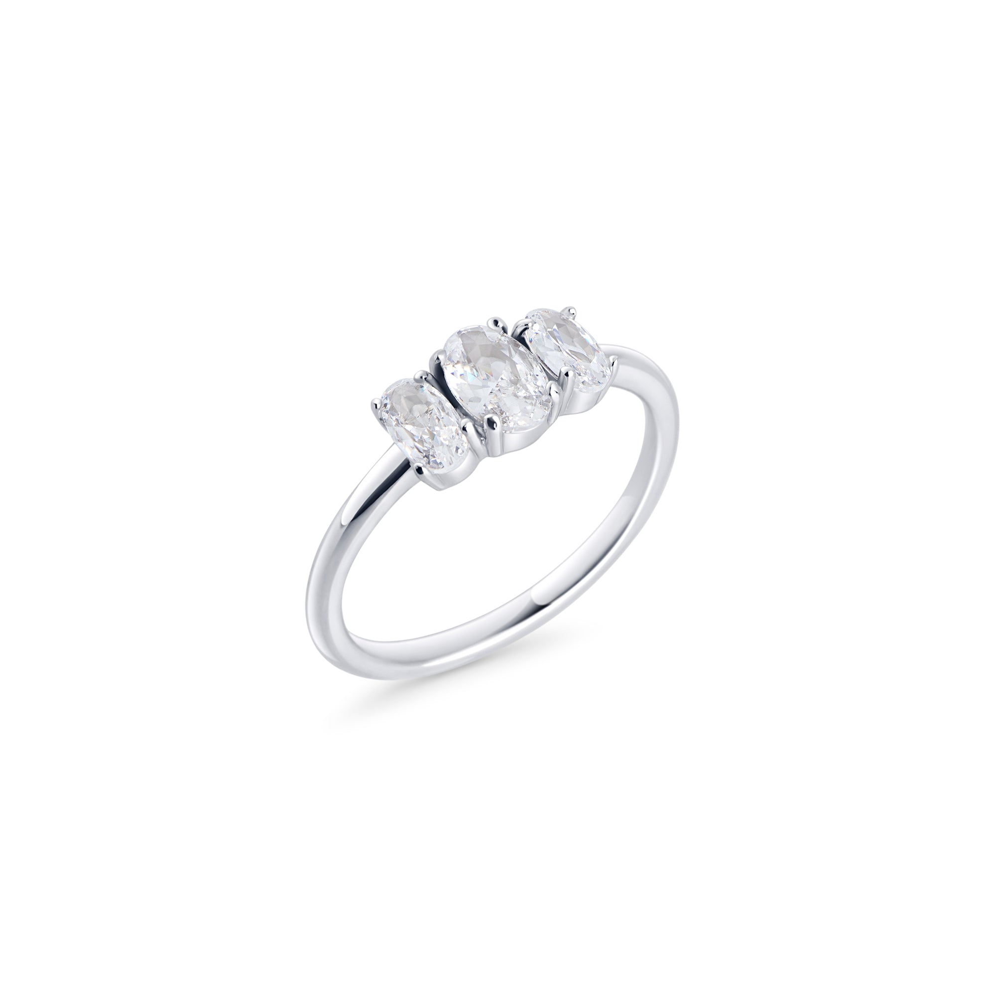 Sparkling Zircon Gold Ring Elegant water-resistant hypoallergenic Dainty Bague Or Zircon Élégant Hypoallergène Acier Inoxydable Mia