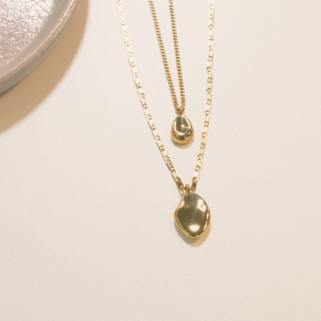 Double Pendant Necklace | Waterproof | MIA JWL