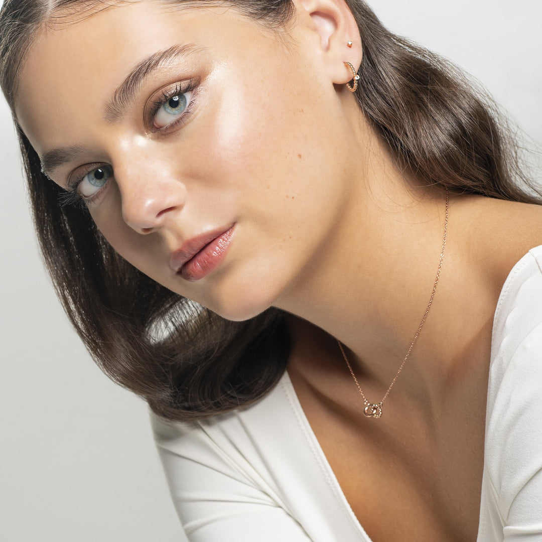 Boucles D'Oreilles Femme Argent Fantaisie XUPING - Pendantes Cristal Scintillant Sur Acier Inoxydable - Cadeau Élégant